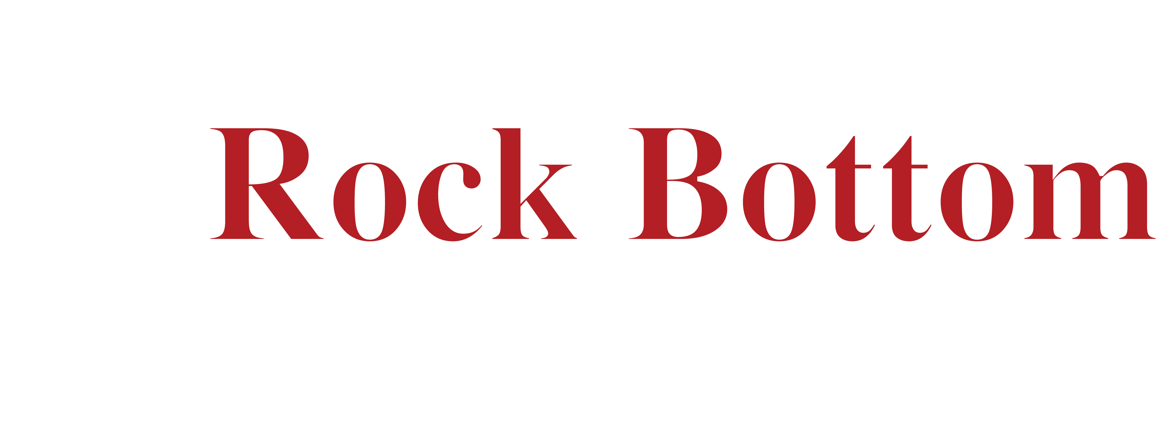 Rock Bottom Fishing Charters Logo